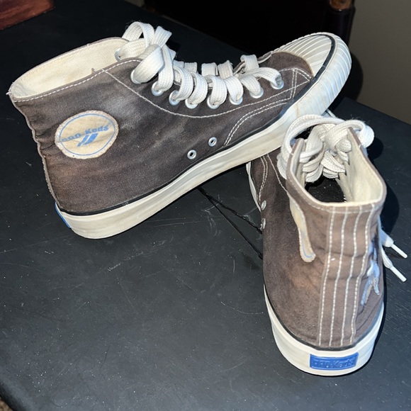 PRO Keds Canvas High Tops Bugs Bunny Blue Heel Tag Mens 9 1/2 Looney Tunes 1993 - Picture 14 of 14